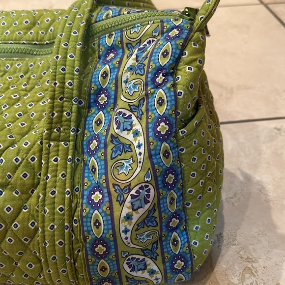 Quilted duffel bag with paisleys - Picture 2 of 4
